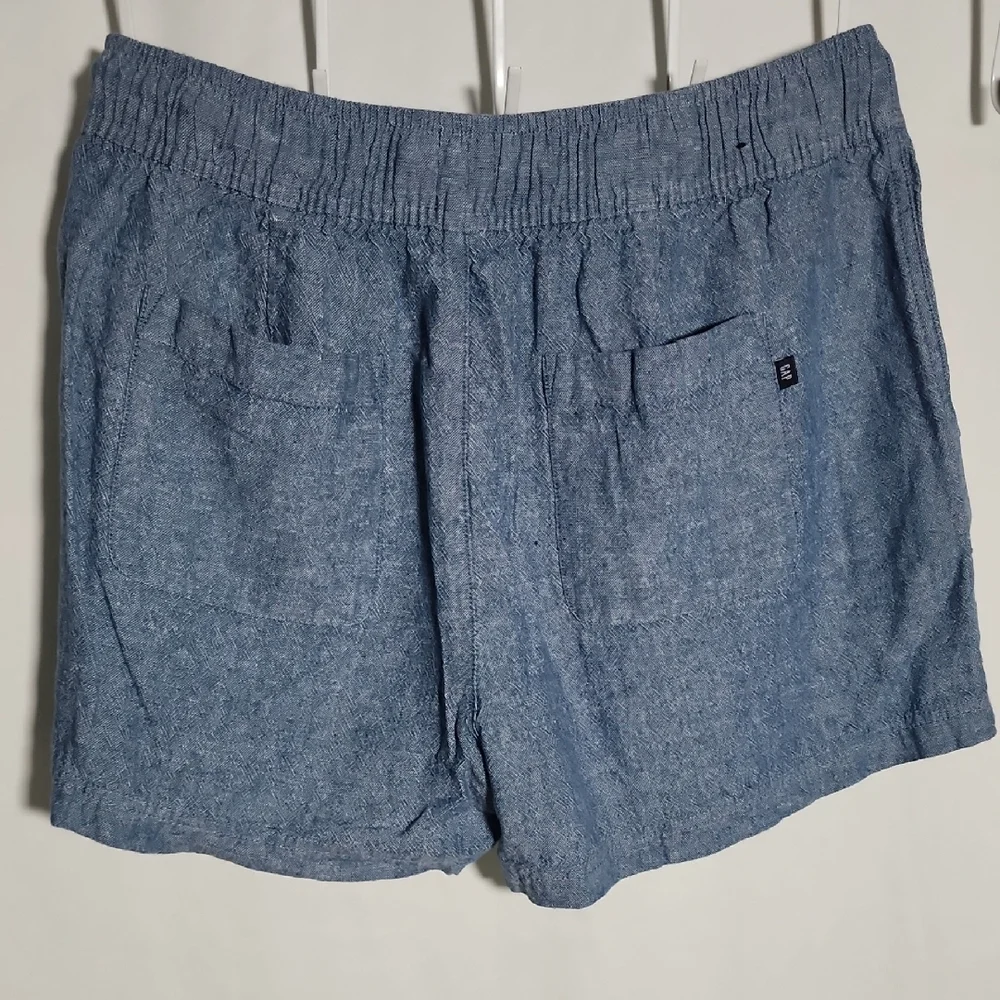 GAP Women's High Waist Blue Shorts